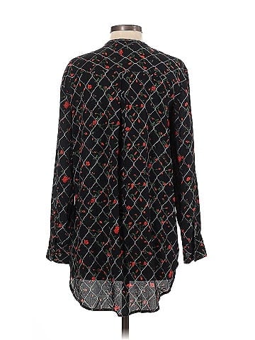 Equipment Long Sleeve Blouse (view 2)