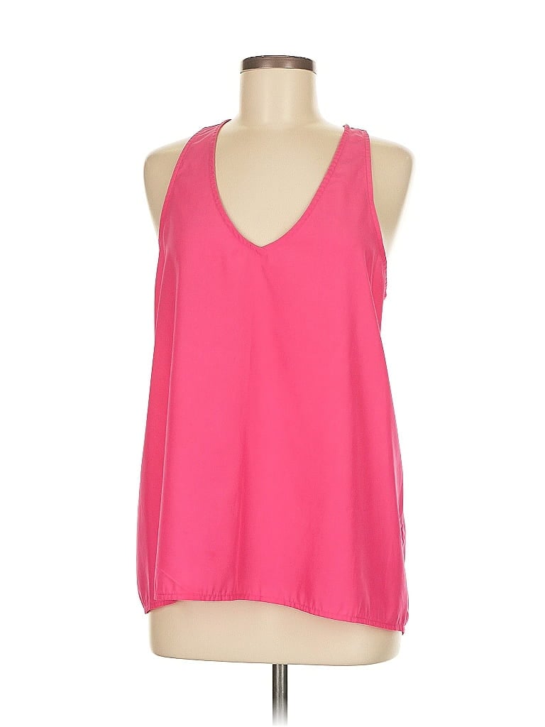 Click to view more detailed imagery on our partner's website Pre-owned Bisou Bisou Sleeveless Blouse In Pink