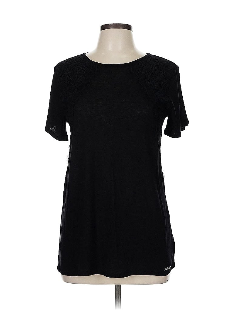 Pre-owned Michael Michael Kors Short Sleeve T-shirt In Black