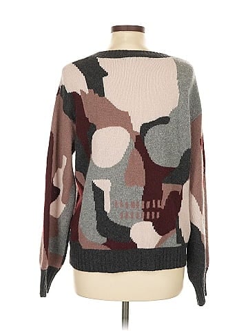 Skull Cashmere Cashmere Pullover Sweater (view 2)