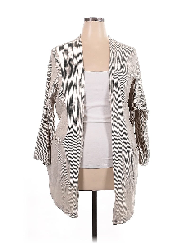 Pre-owned Donni Cardigan Sweater In White