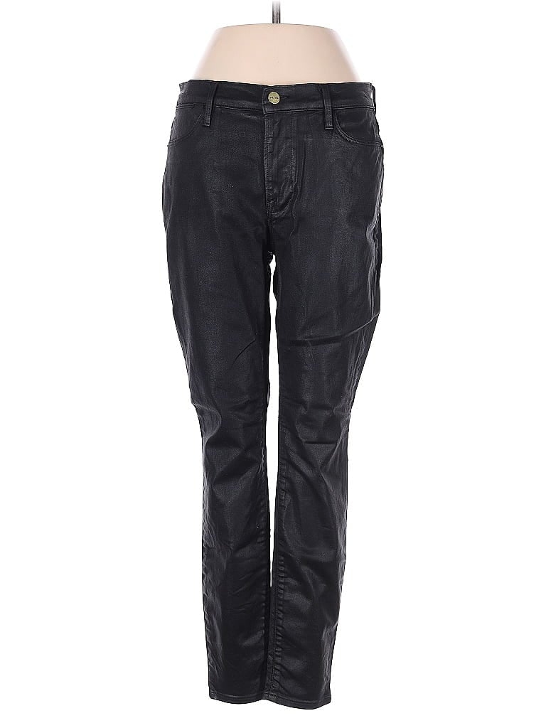 Pre-owned Frame Jeans In Black