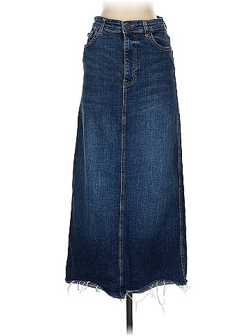 Zara Denim Skirt (view 1)