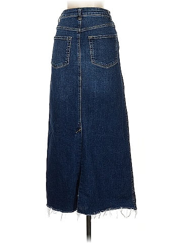 Zara Denim Skirt (view 2)