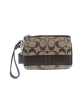 Coach Leather Wristlet