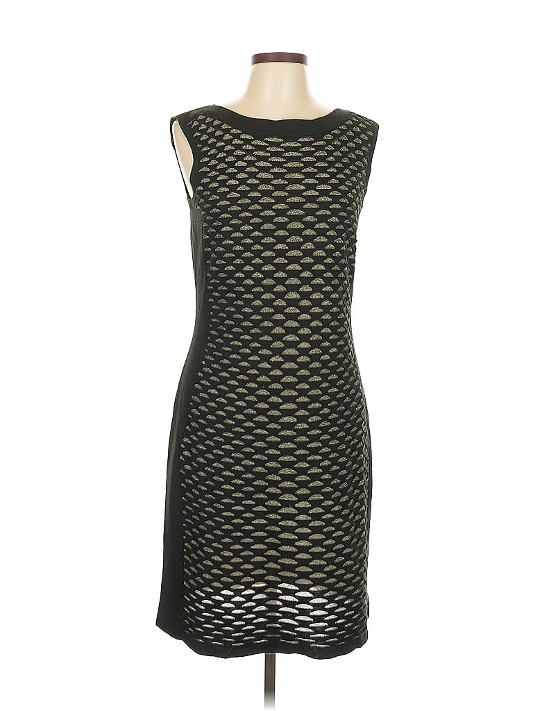 Pre-owned Connected Apparel Cocktail Dress In Black