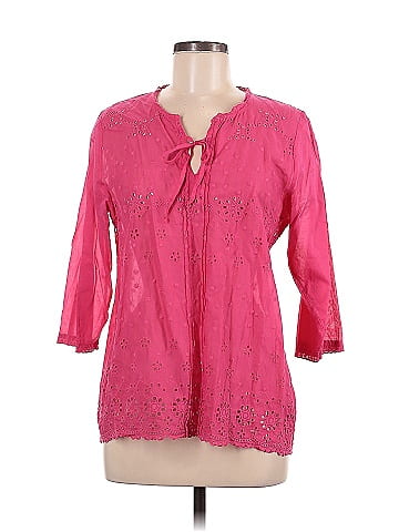 Johnny Was 3/4 Sleeve Blouse (view 1)