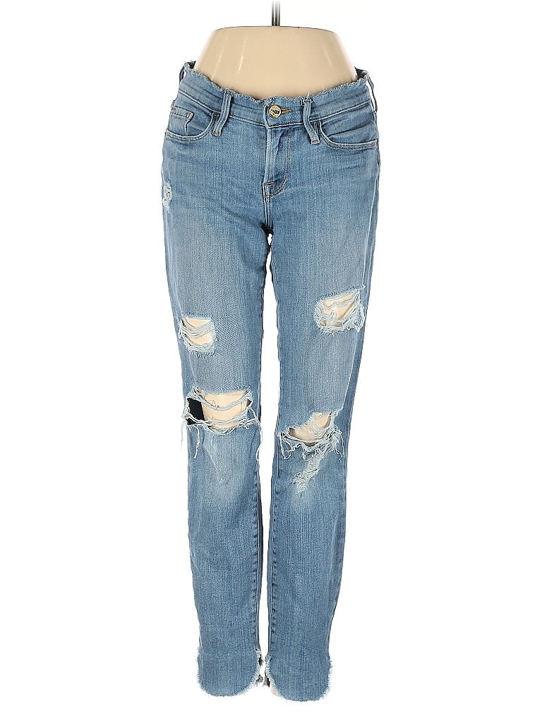 Click to view more detailed imagery on our partner's website Pre-owned Frame Jeans In Blue
