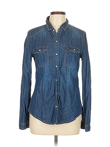 Ci Sono Long Sleeve Button-Down Shirt (view 1)