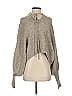 Three pears Tan Pullover Sweater Size S - photo 1