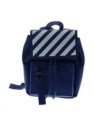 OFF-WHITE Diag Leather Backpack (view 1)
