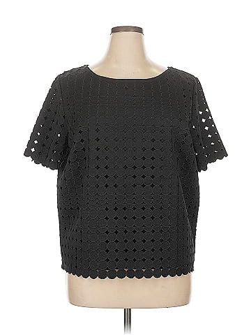 Ann Taylor Short Sleeve Top (view 1)