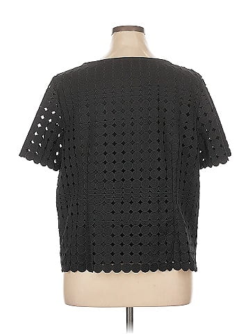 Ann Taylor Short Sleeve Top (view 2)