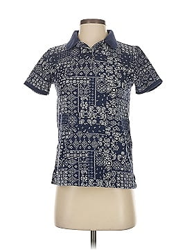 Lands' End Short Sleeve Button Down Shirt