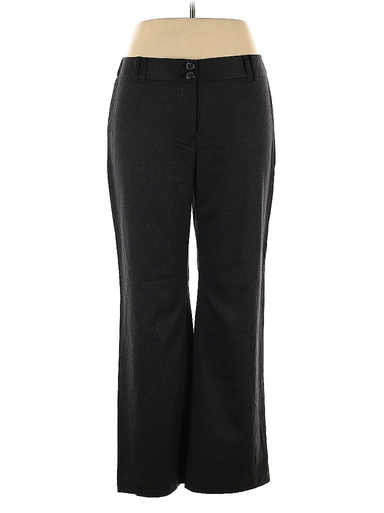 ANN TAYLOR LOFT Pre-owned Wool Pants In Black