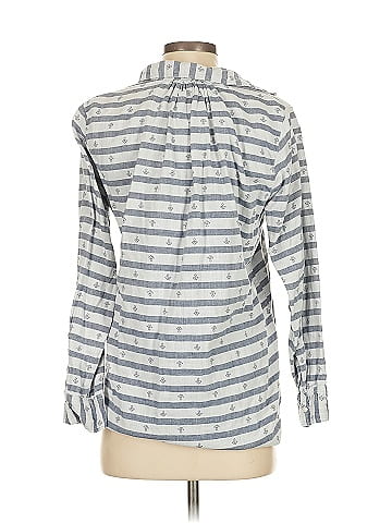 American Colors by Alex Lehr 3/4 Sleeve Button-Down Shirt (view 2)