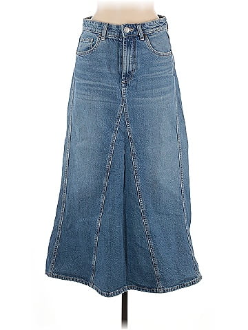 Zara Denim Skirt (view 1)