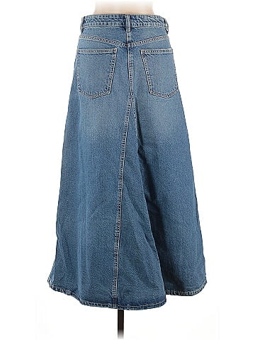 Zara Denim Skirt (view 2)