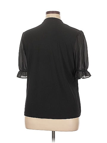 Nine West Short Sleeve Blouse (view 2)