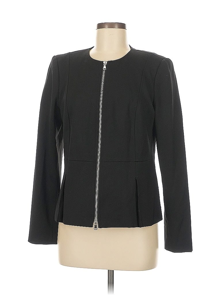 Pre-owned T Tahari Blazer Jacket In Gray