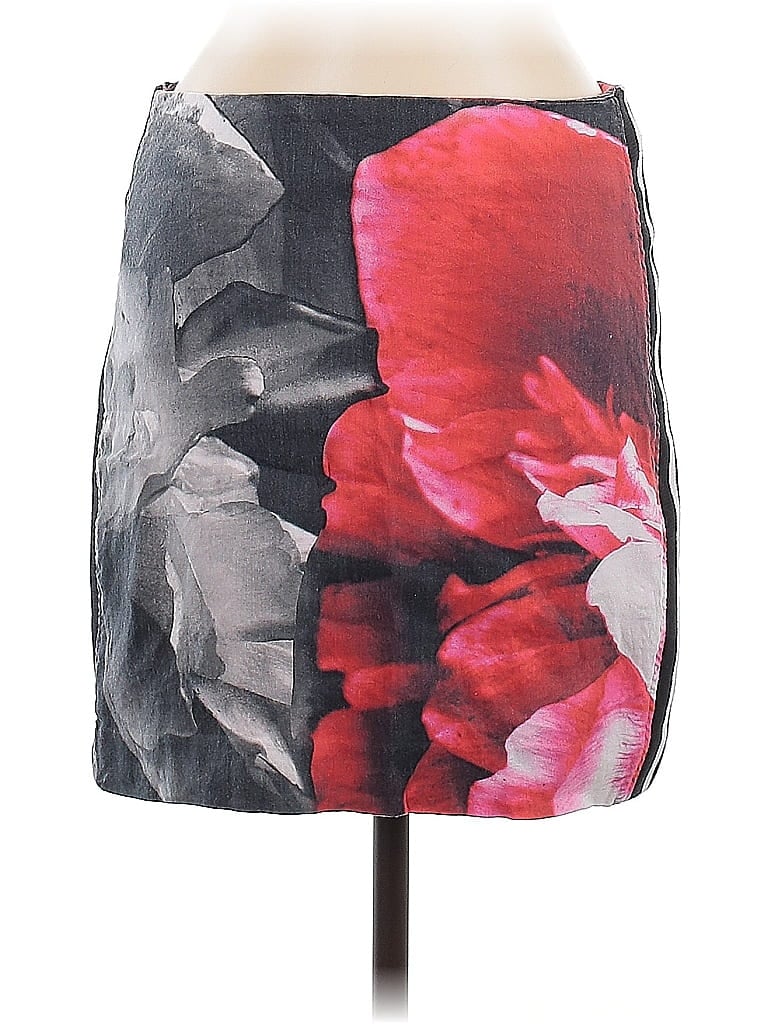 Pre-owned Nicole Miller Casual Skirt In Red