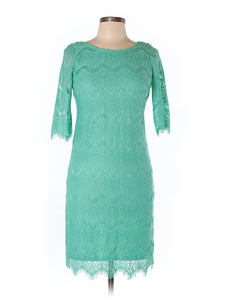 Ezra Lace Light Green Casual Dress Size M - 73% off | thredUP