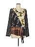 Tiny 100% Polyester Green Long Sleeve Blouse Size M - photo 1