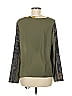 Tiny 100% Polyester Green Long Sleeve Blouse Size M - photo 2