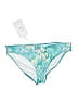 Calme Tie-dye Teal Swimsuit Bottoms Size L - photo 1