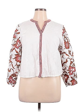 Calypso St. Barth 3/4 Sleeve Blouse (view 1)