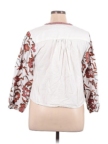 Calypso St. Barth 3/4 Sleeve Blouse (view 2)