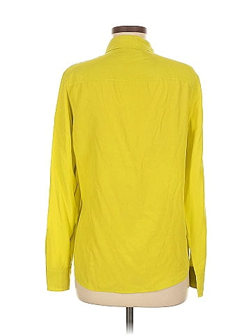 Equipment Long Sleeve Silk Top (view 2)