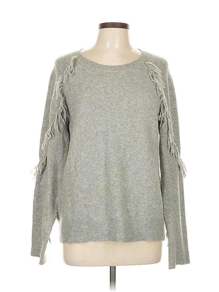 Pre-owned Calvin Klein Pullover Sweater In Gray