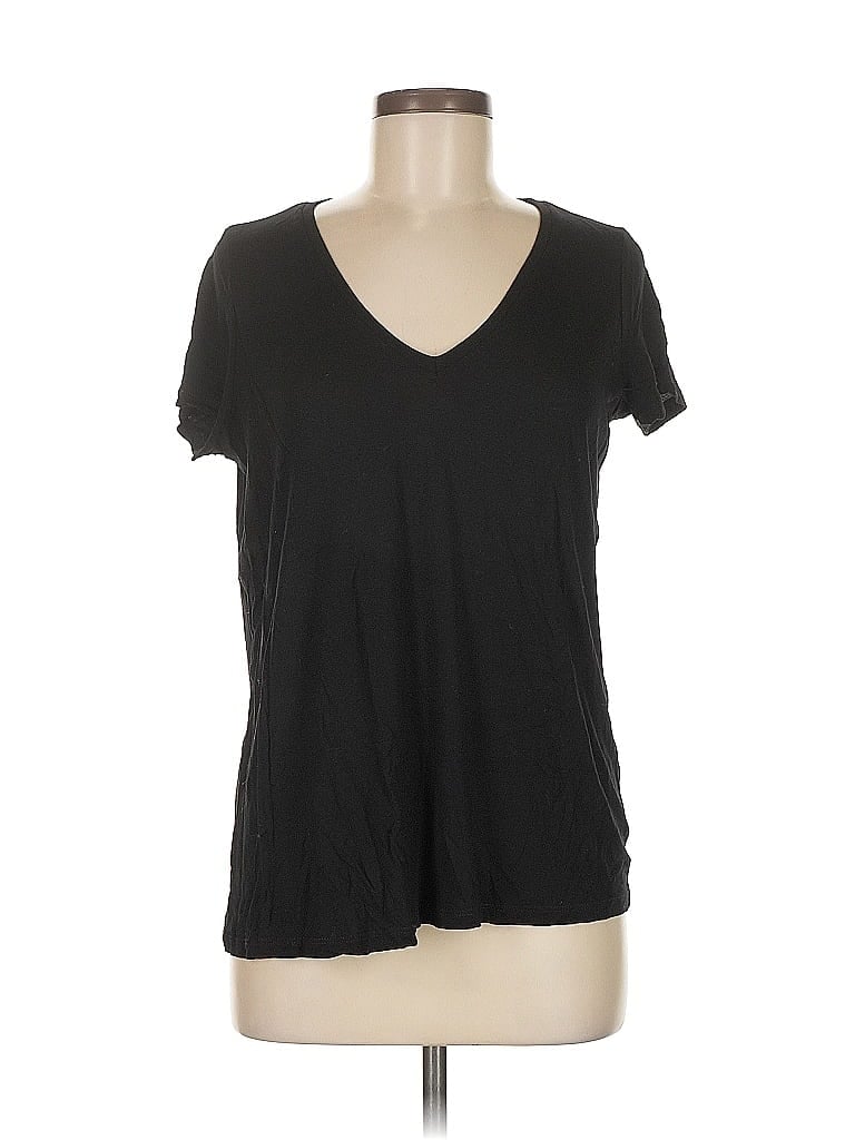 Pre-owned Asos Design Short Sleeve T-shirt In Black