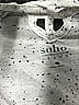 Soho Ivory White 3/4 Sleeve T-Shirt Size XL - photo 6