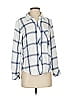 Rails Plaid White Long Sleeve Blouse Size S - photo 1