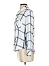 Rails Plaid White Long Sleeve Blouse Size S - photo 5