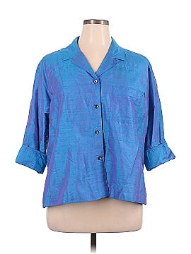 Chico's Design 3/4 Sleeve Silk Top