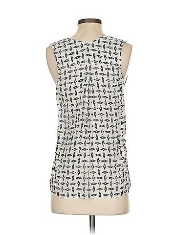 Trouve Sleeveless Silk Top (view 2)