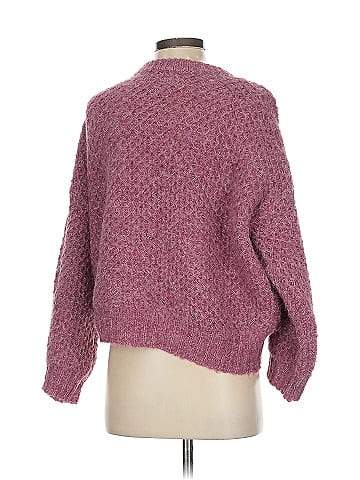 Woven Heart Pullover Sweater (view 2)