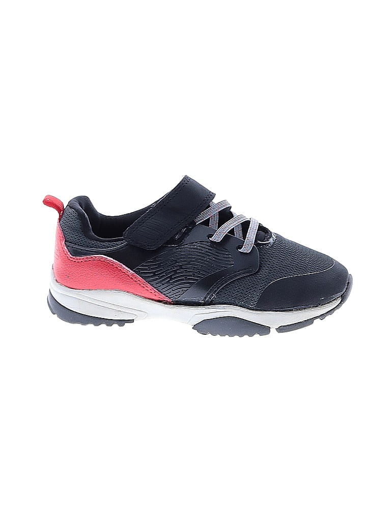 Cat & Jack Blue Black Sneakers Size 12 - photo 1