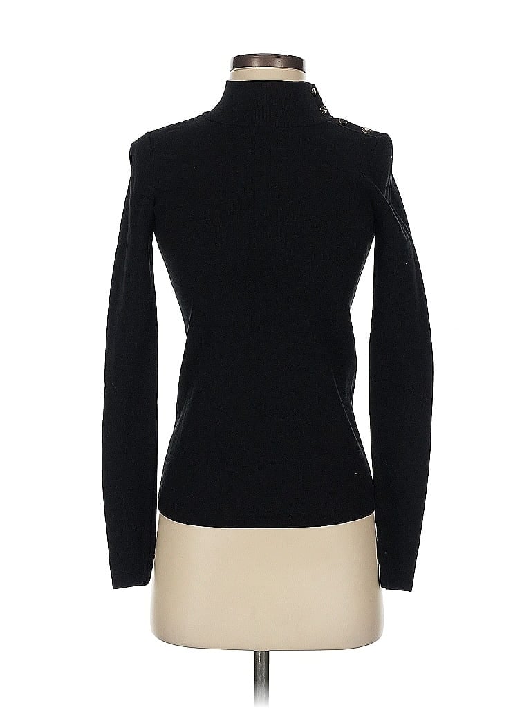 Pre-owned Ann Taylor Turtleneck Sweater In Black