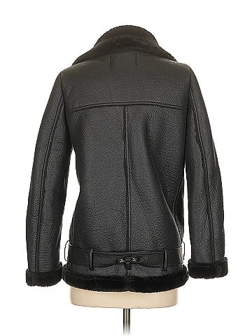 Zara Faux Leather Jacket (view 2)