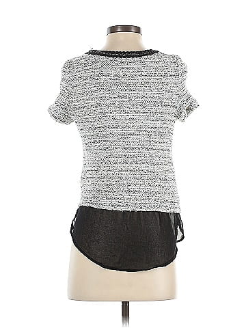 Zara W&B Collection Short Sleeve Top (view 2)