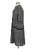 Halogen 100% Polyester Print Gray Casual Dress Size S - photo 5