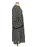 Halogen 100% Polyester Print Gray Casual Dress Size S - photo 4