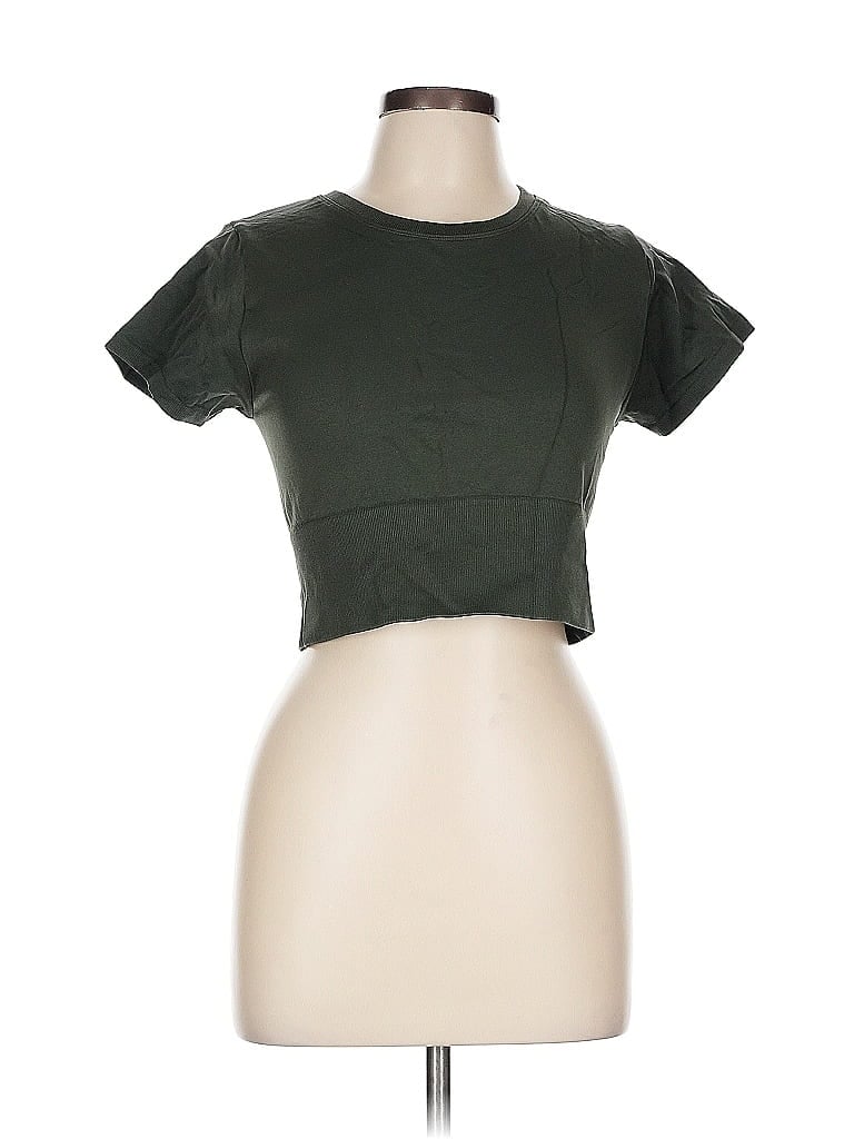 Pre-owned Offline By Aerie Short Sleeve T-shirt In Green