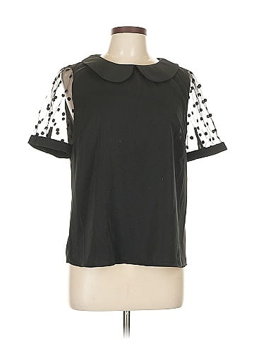 Allegra K Short Sleeve Blouse (view 1)