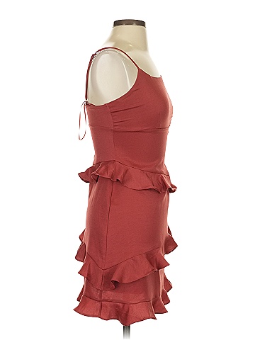 Altar'd State 100% Polyester Burgundy Cocktail Dress Size XS