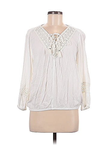 American Rag Cie 3/4 Sleeve Blouse (view 1)